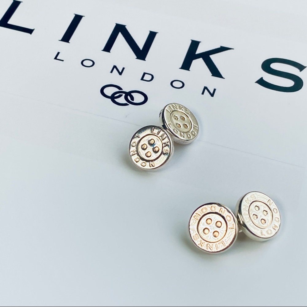LINKS OF LONDON NWT Sterling Silver Cufflinks NEW 925 England GQ 925 GIFT - Picture 3 of 9